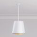 Allson 3 Light 16 inch Matte White Indoor Pendant Ceiling Light
